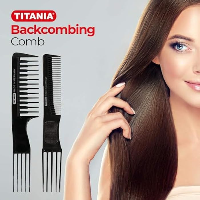 Titania Teasing Comb, Black - Image 3